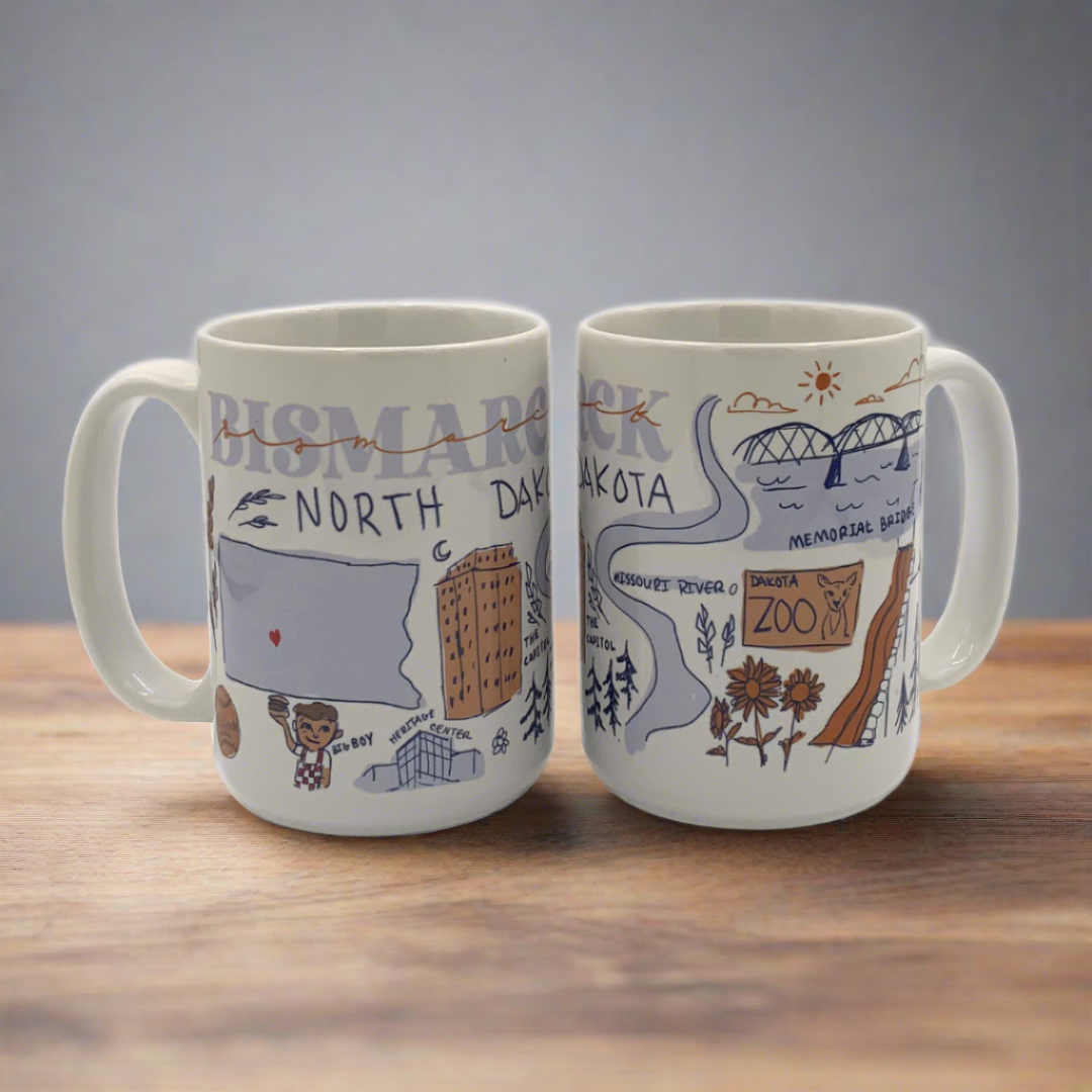 Ivory & Sage Bismarck Mug