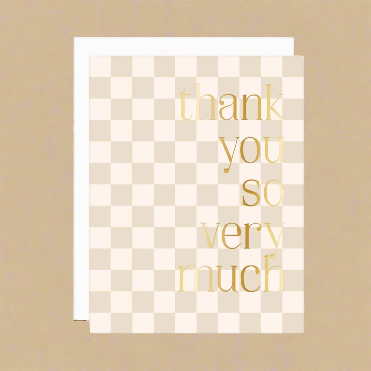 Thank You So Very Much Card