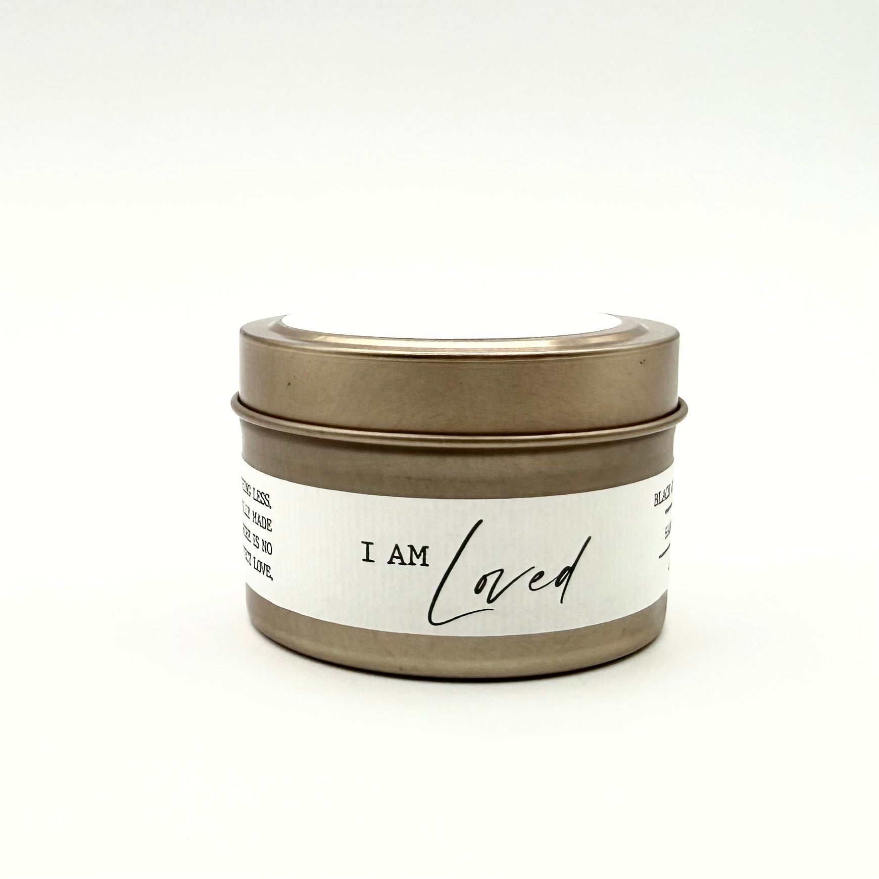 I am loved candle