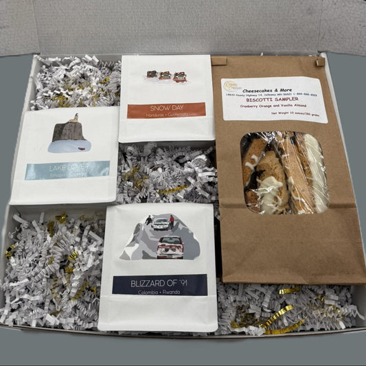 Coffee & Biscotti Christmas Gift Box