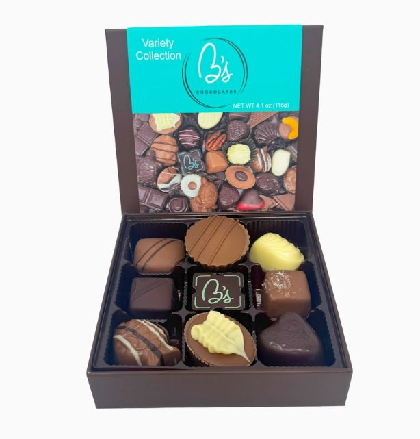 B's 9 Piece Chocolates