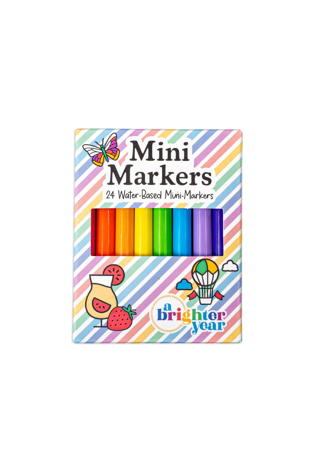 Mini Markers - 24 Water Based Mini Markers