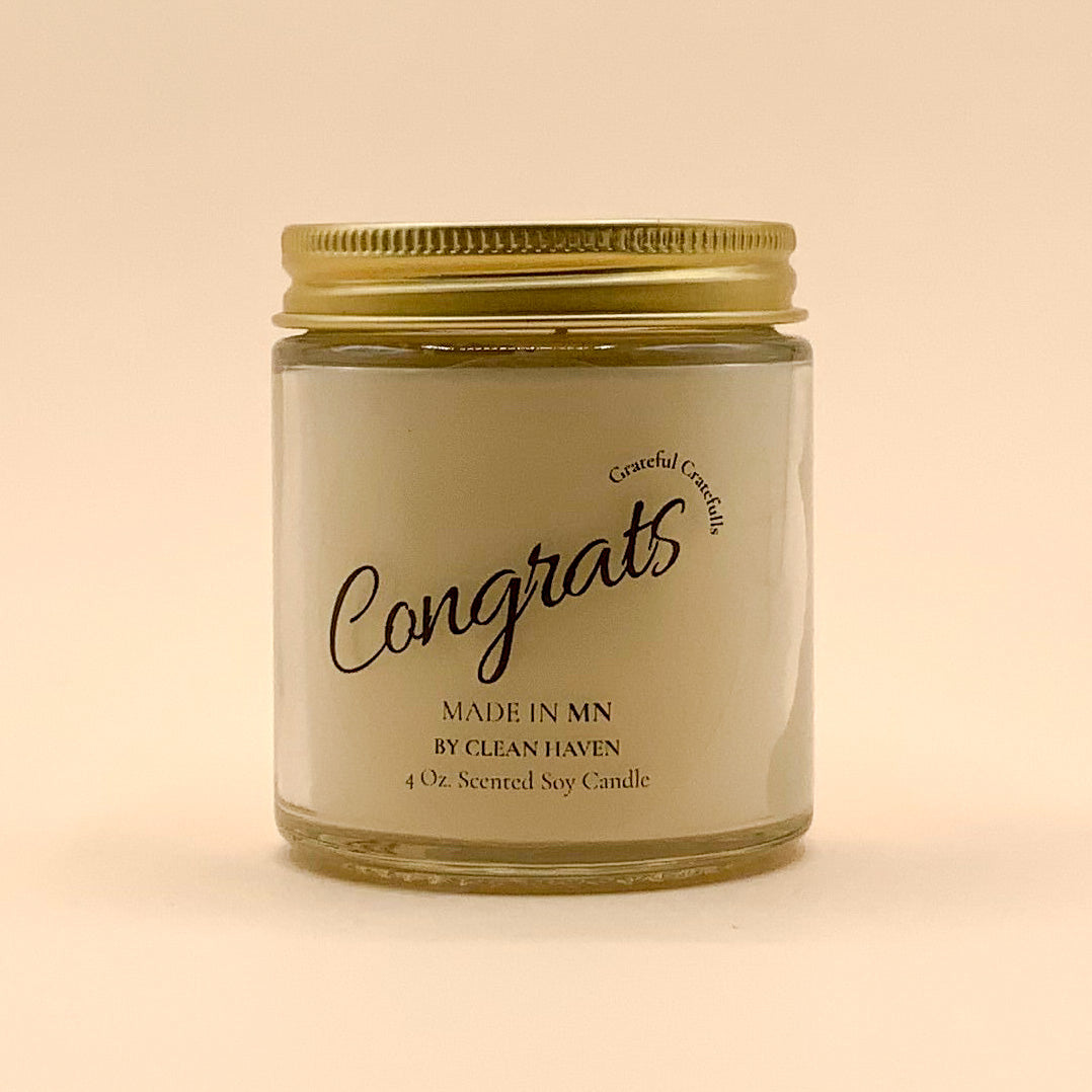 Congrats Candle