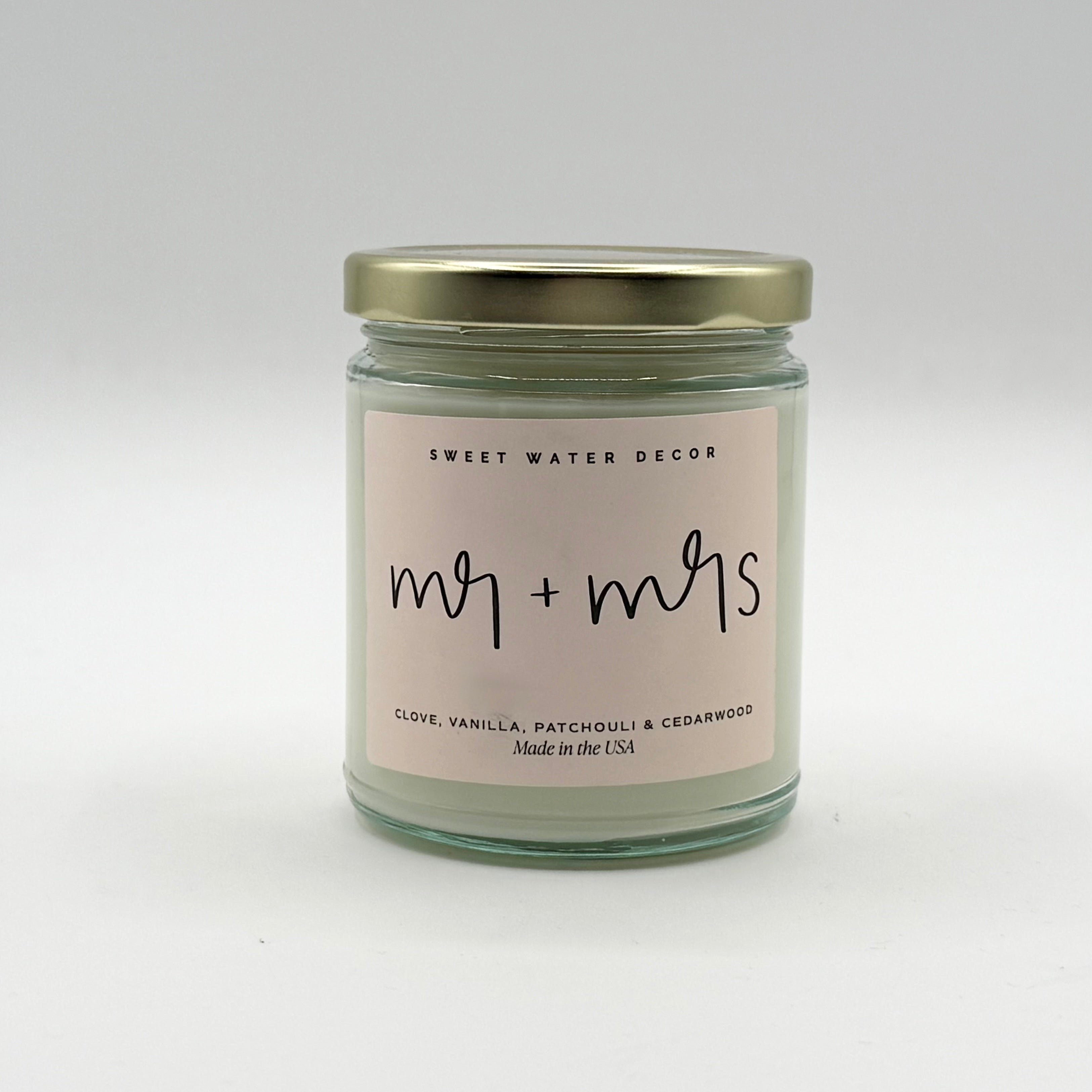 Mr. & Mrs. Soy Candle