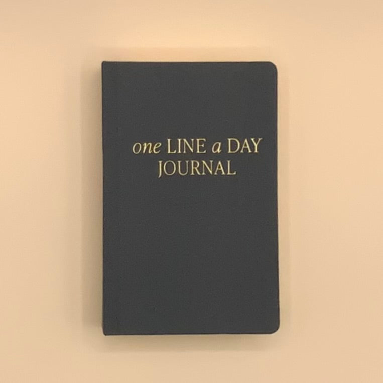 One Line A Day Fabric Journal