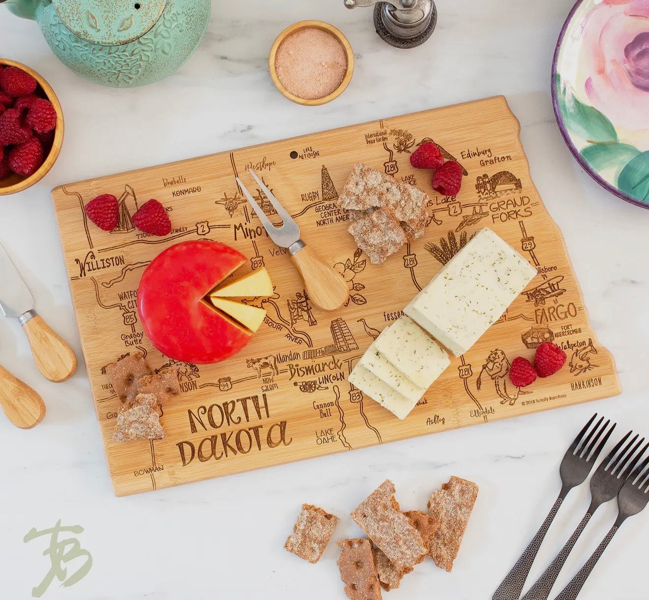 North Dakota Cutting Board