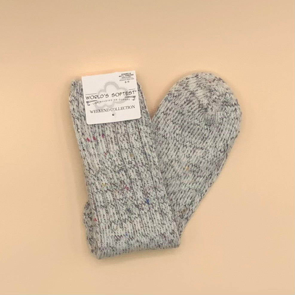 World's Softest Crew Socks
