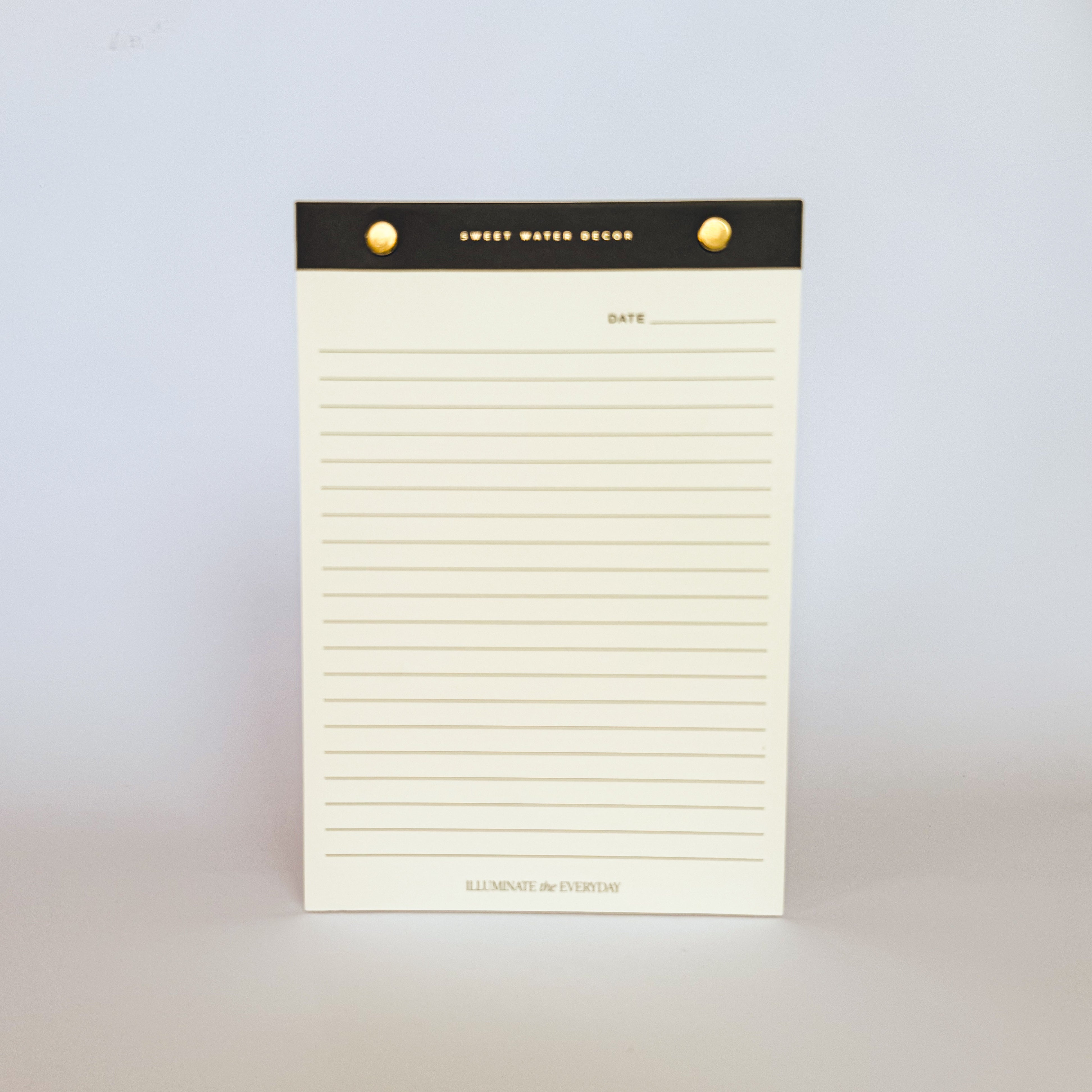 Gold Rivet Notepad