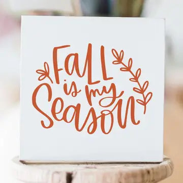 Fall is My Season Block