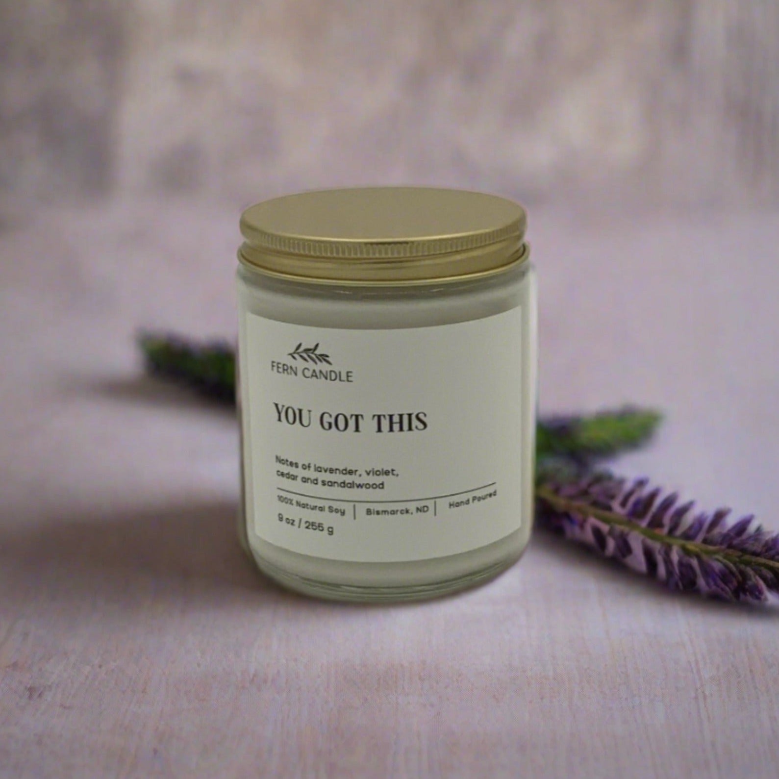 You Got this candle large