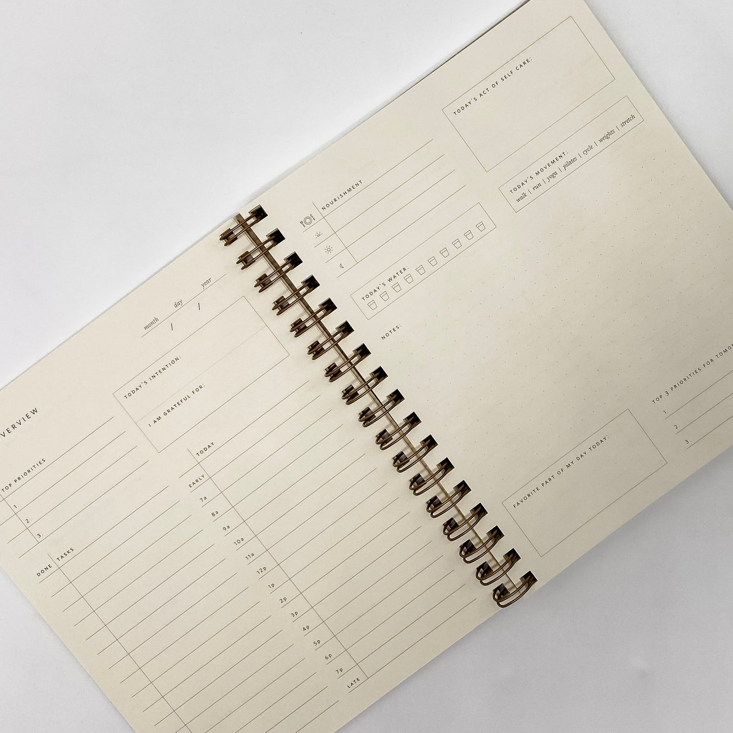 Ramona & Ruth Daily Overview Planner