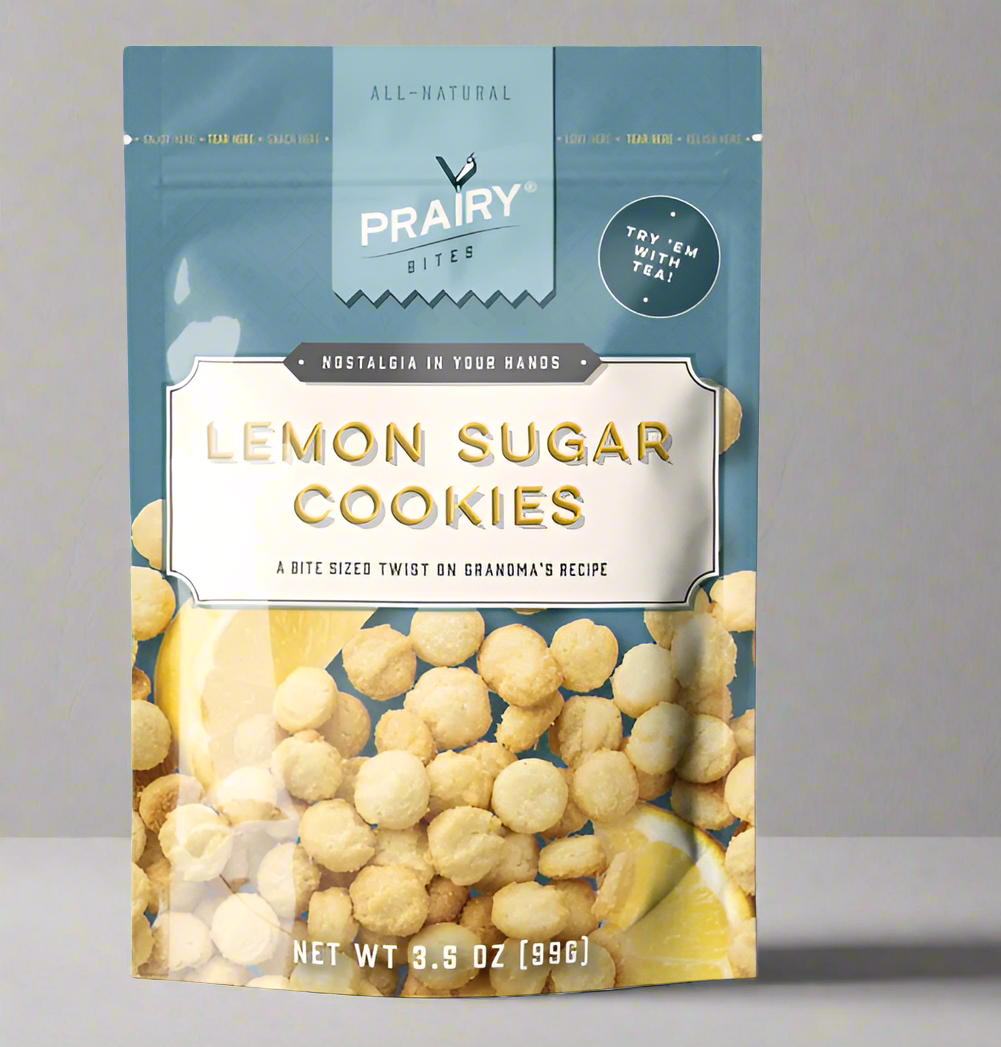 Lemon Sugar Cookie Bites Prairy