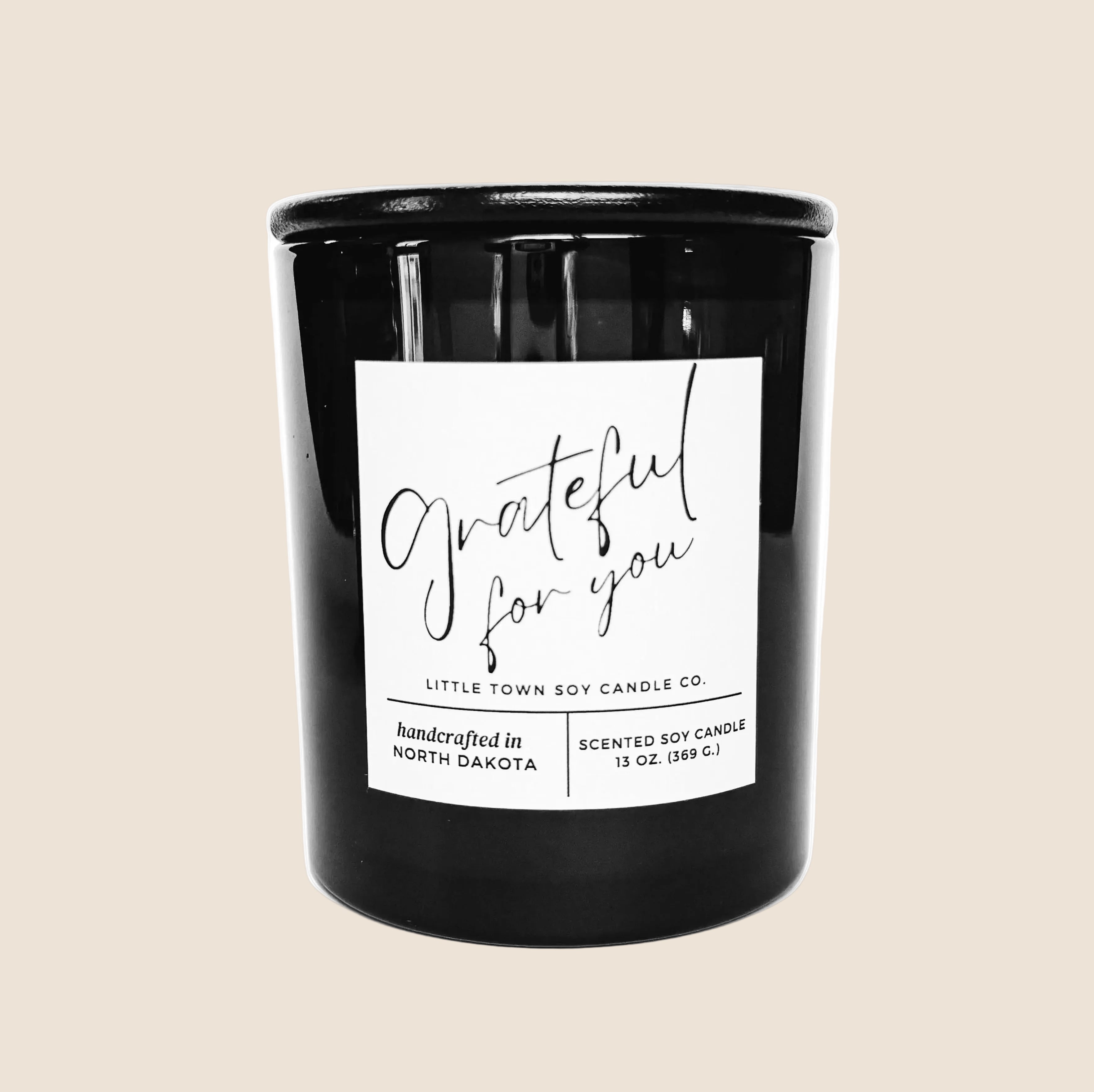 Grateful for you candle