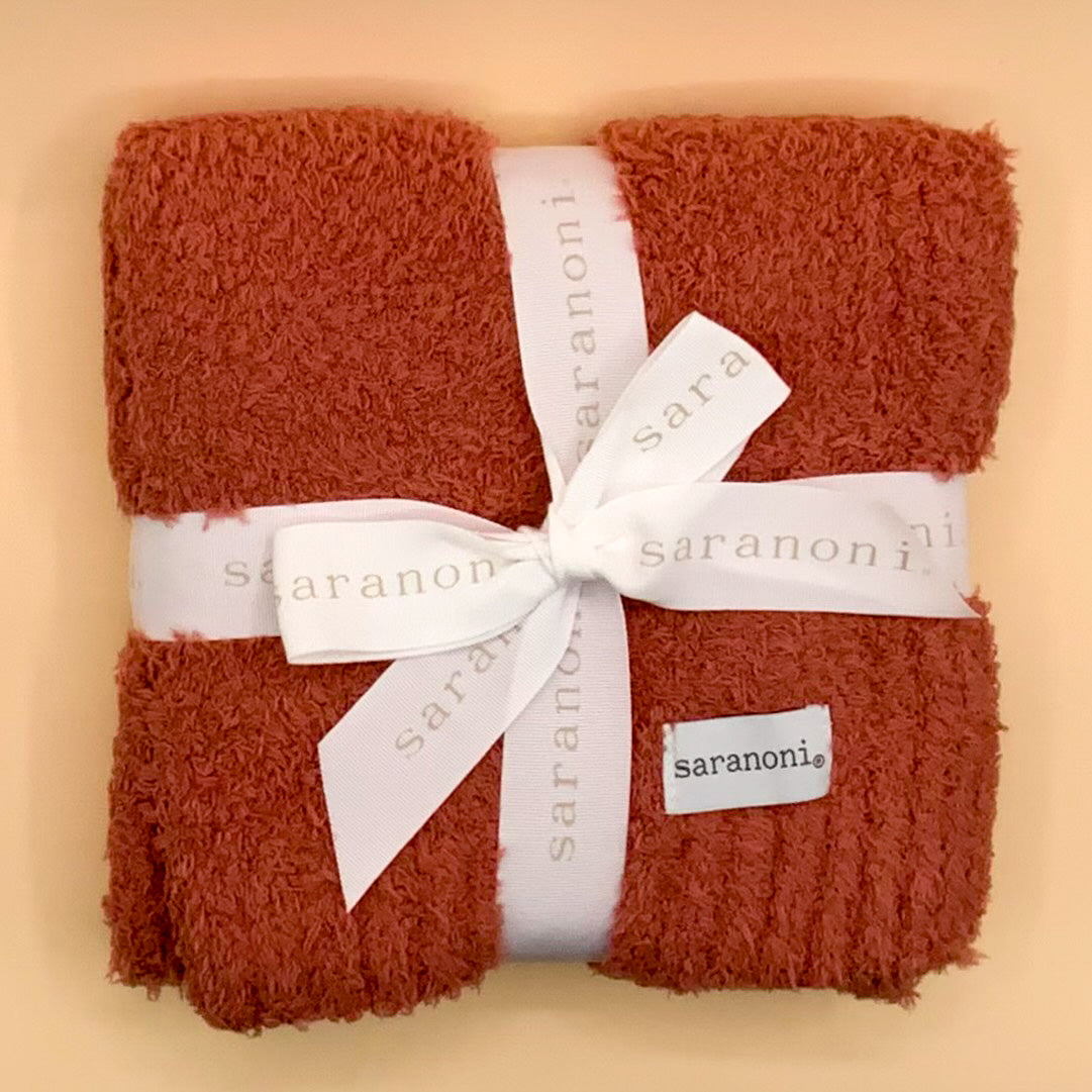 Folded baby blanket