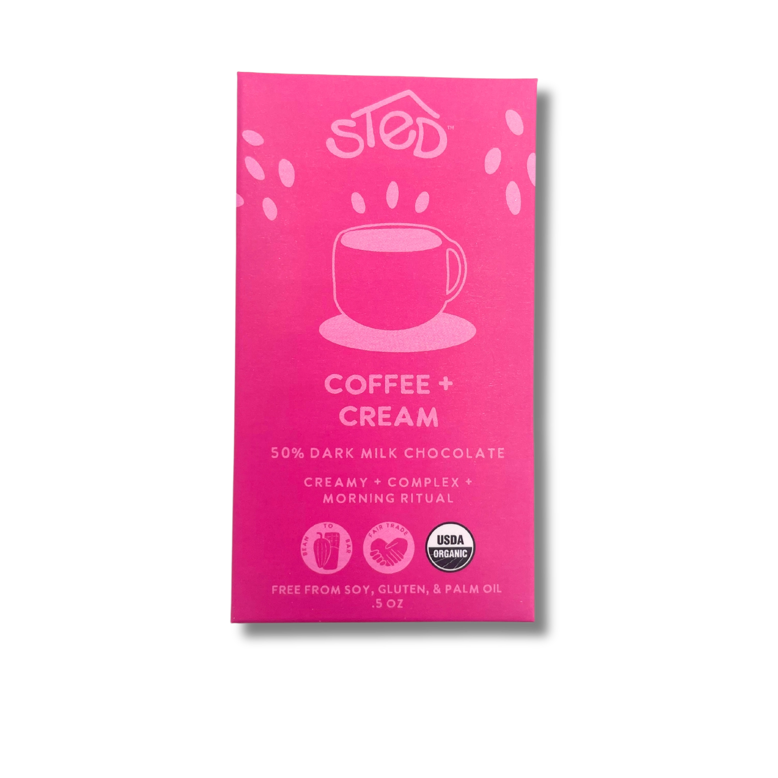 Sted Mini Coffee & Cream chocolate bar