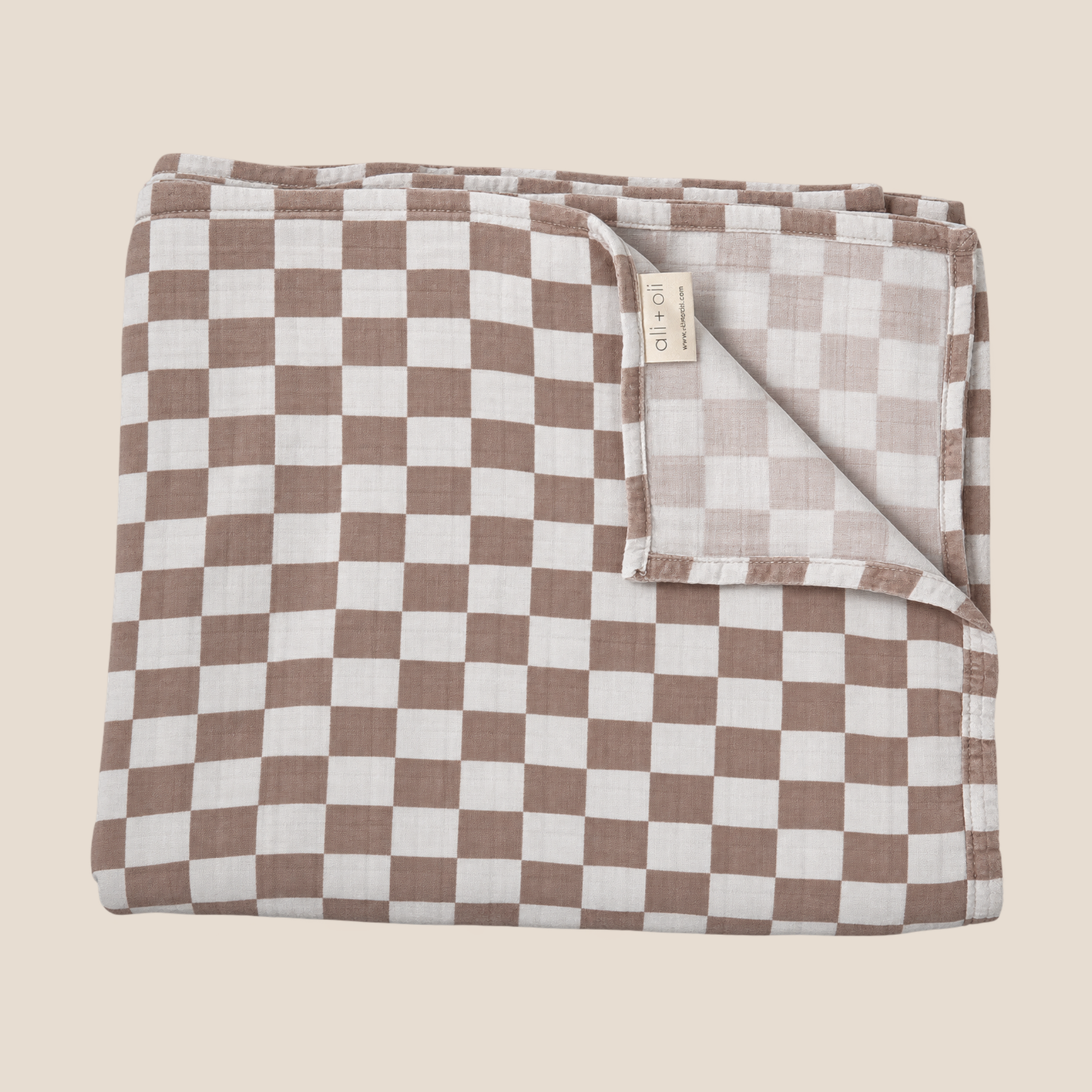 Swaddle Blanket - Mocha