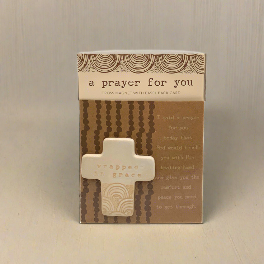 Wrapped in Grace Cross Magnet