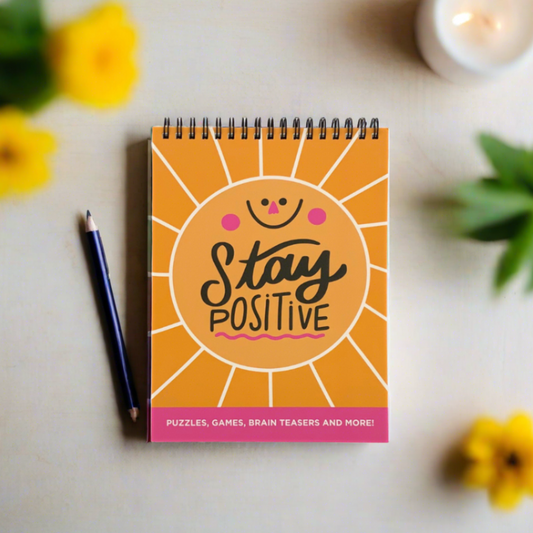 Stay Positive Puzzle Book