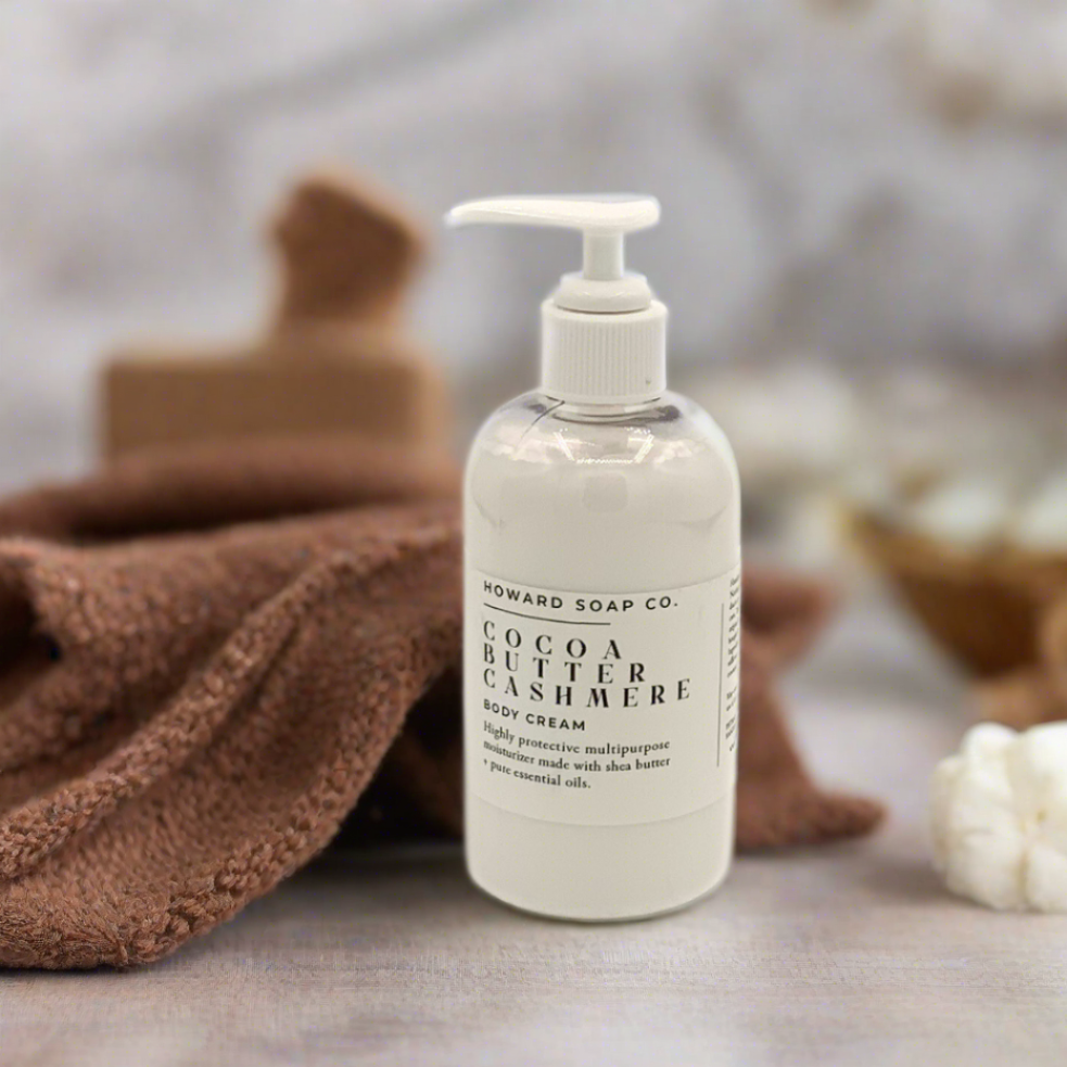 Howard Soap Co Cocoa Butter Cashmere Lotion