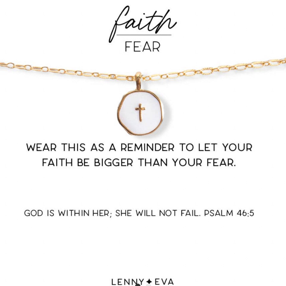 Faith Over Fear Necklace