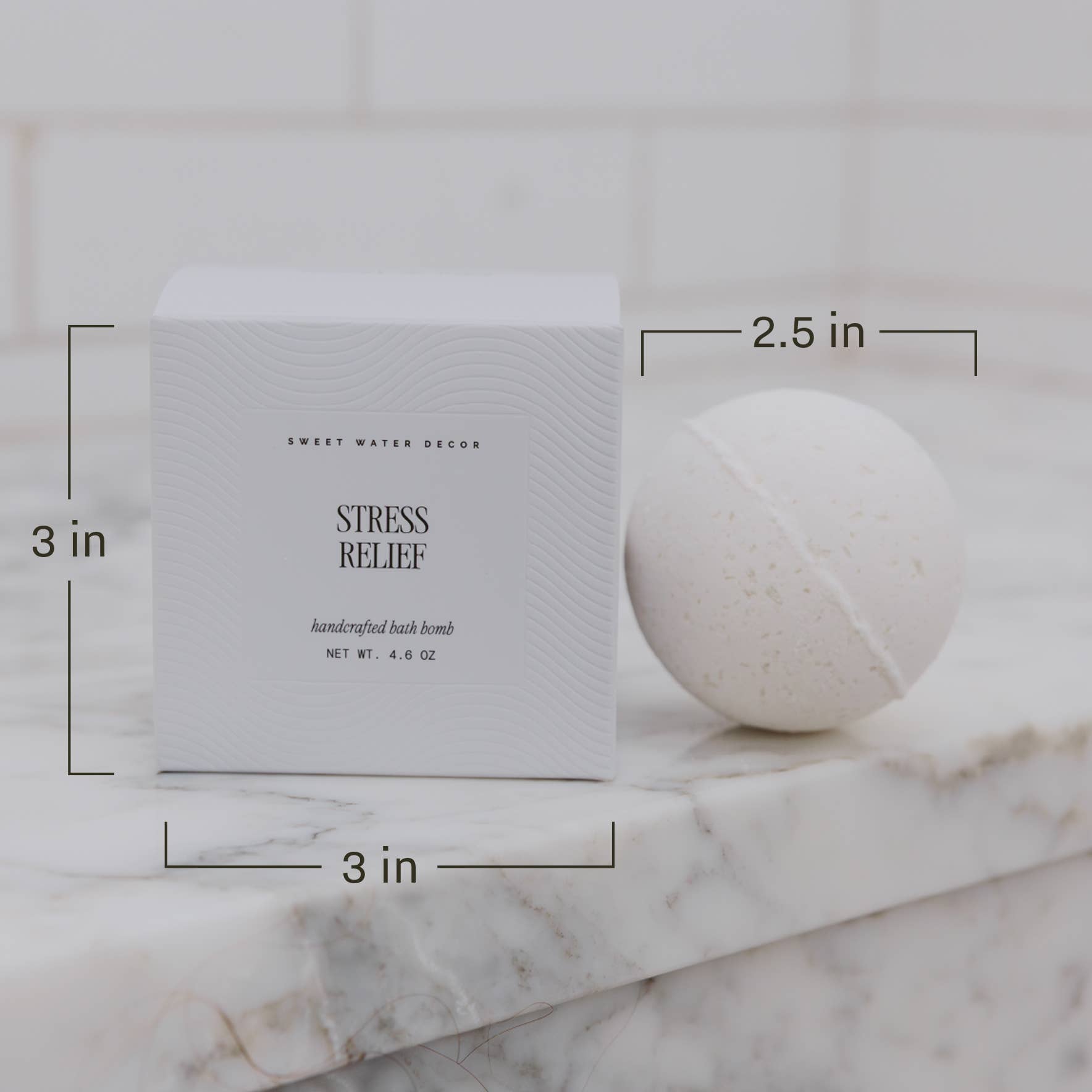 Wildflowers and Salt Bath Bomb