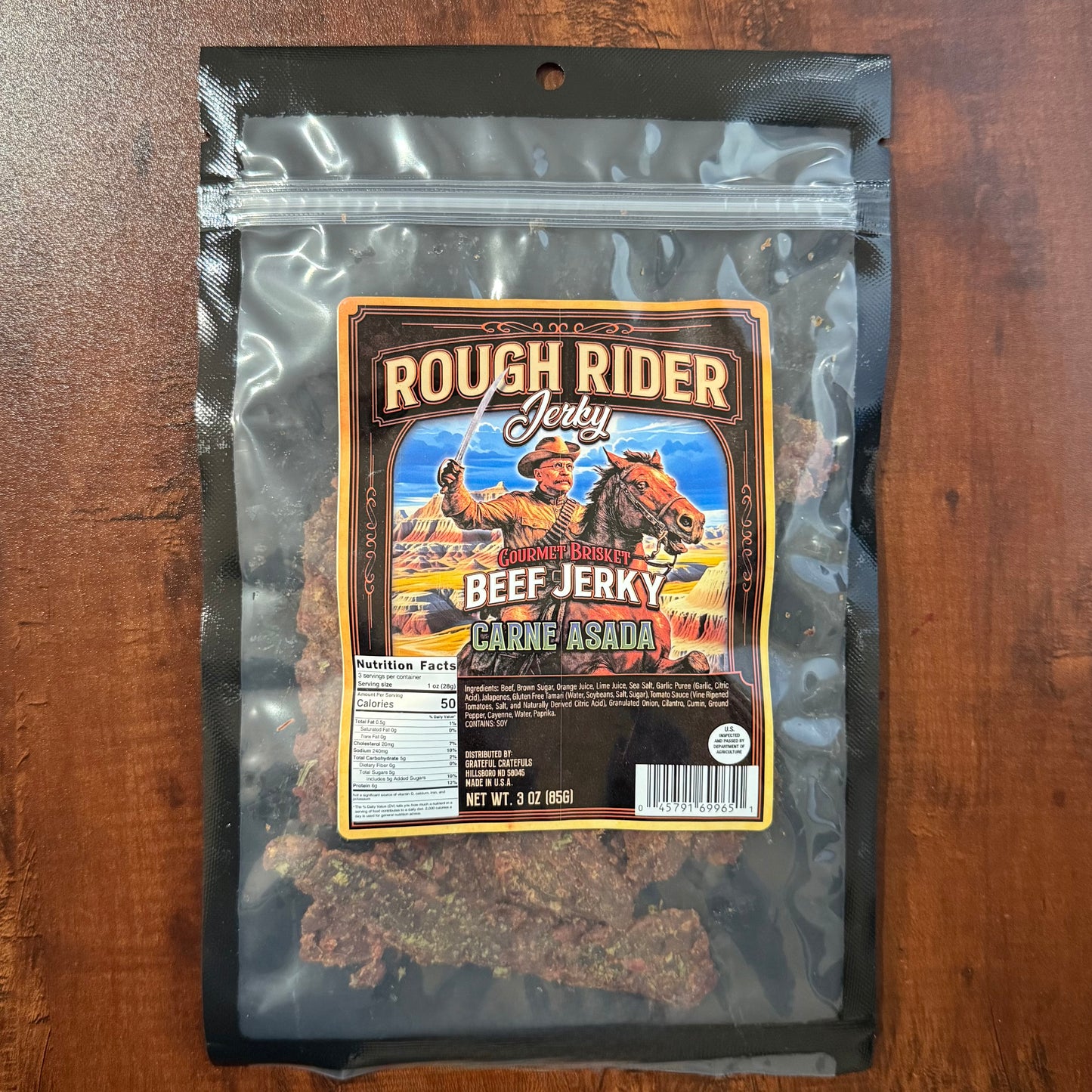 Rough Rider Beef Brisket Jerky