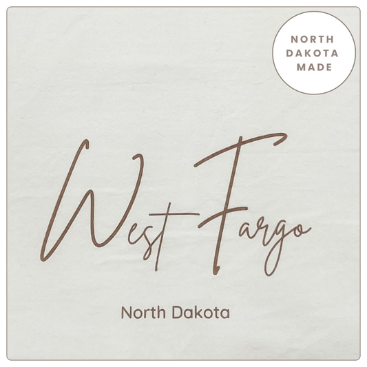 West Fargo, ND Tea Towel