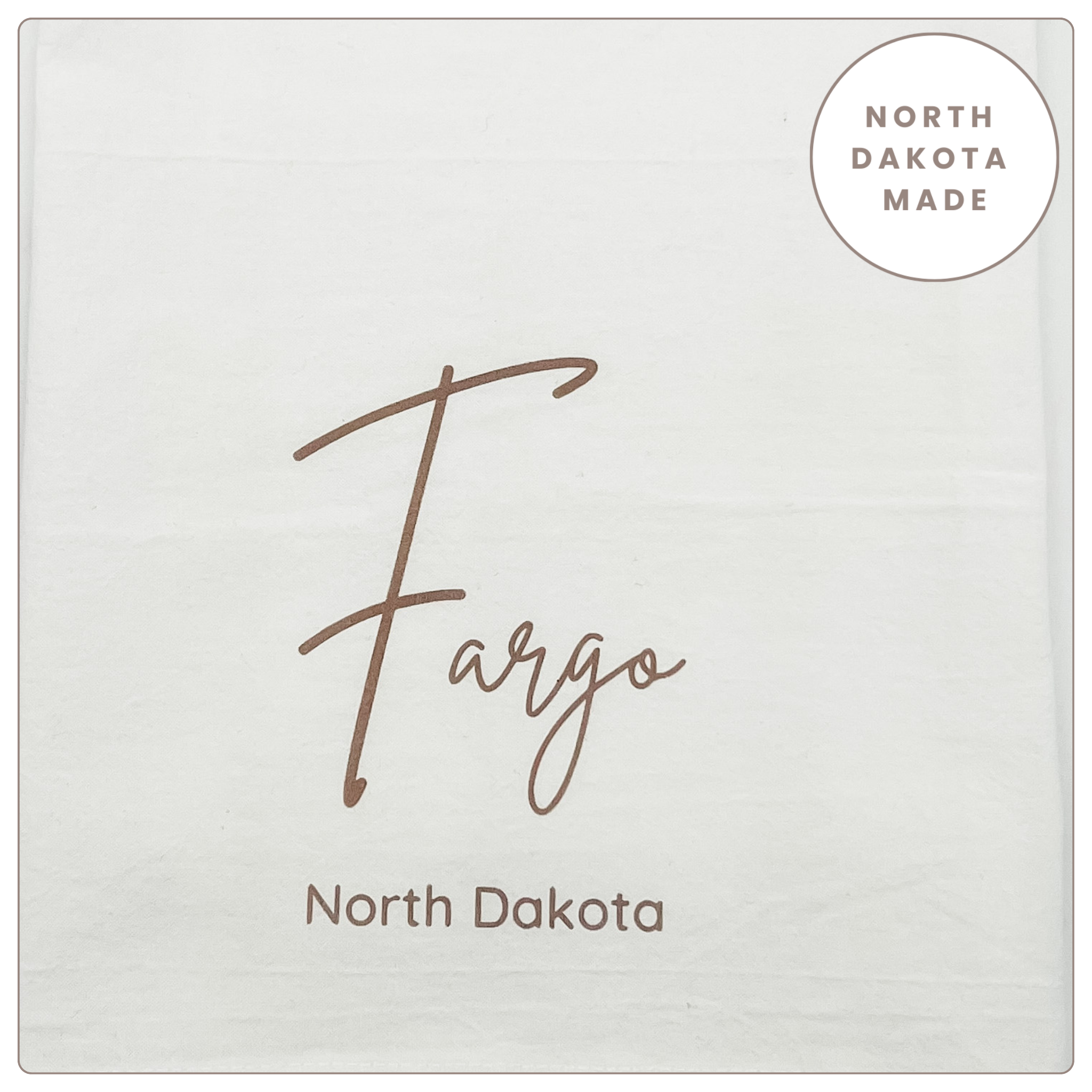 Fargo, ND Tea Towel