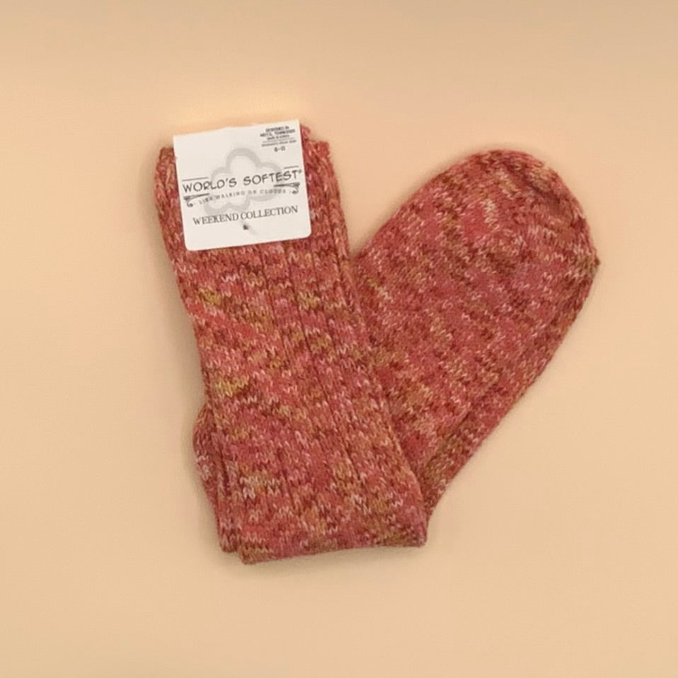 World's Softest Crew Socks