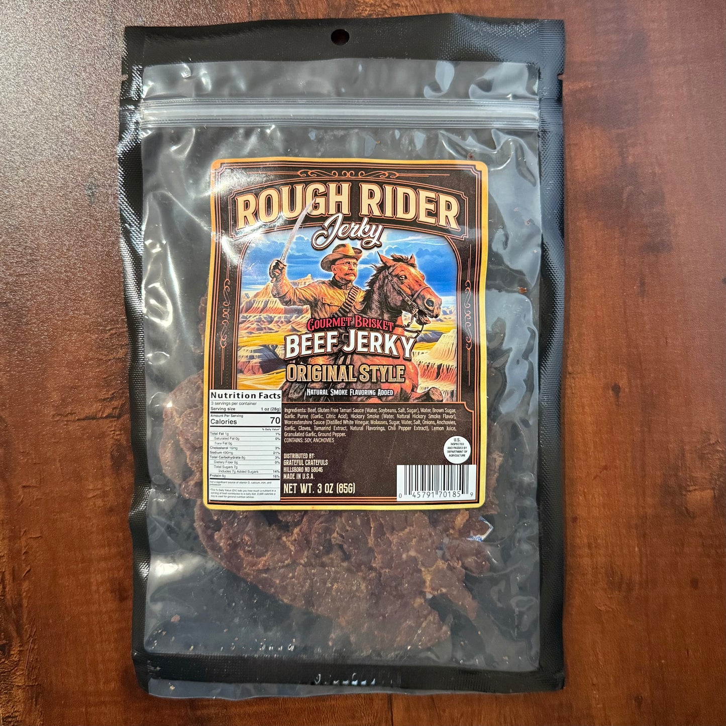 Rough Rider Beef Brisket Jerky
