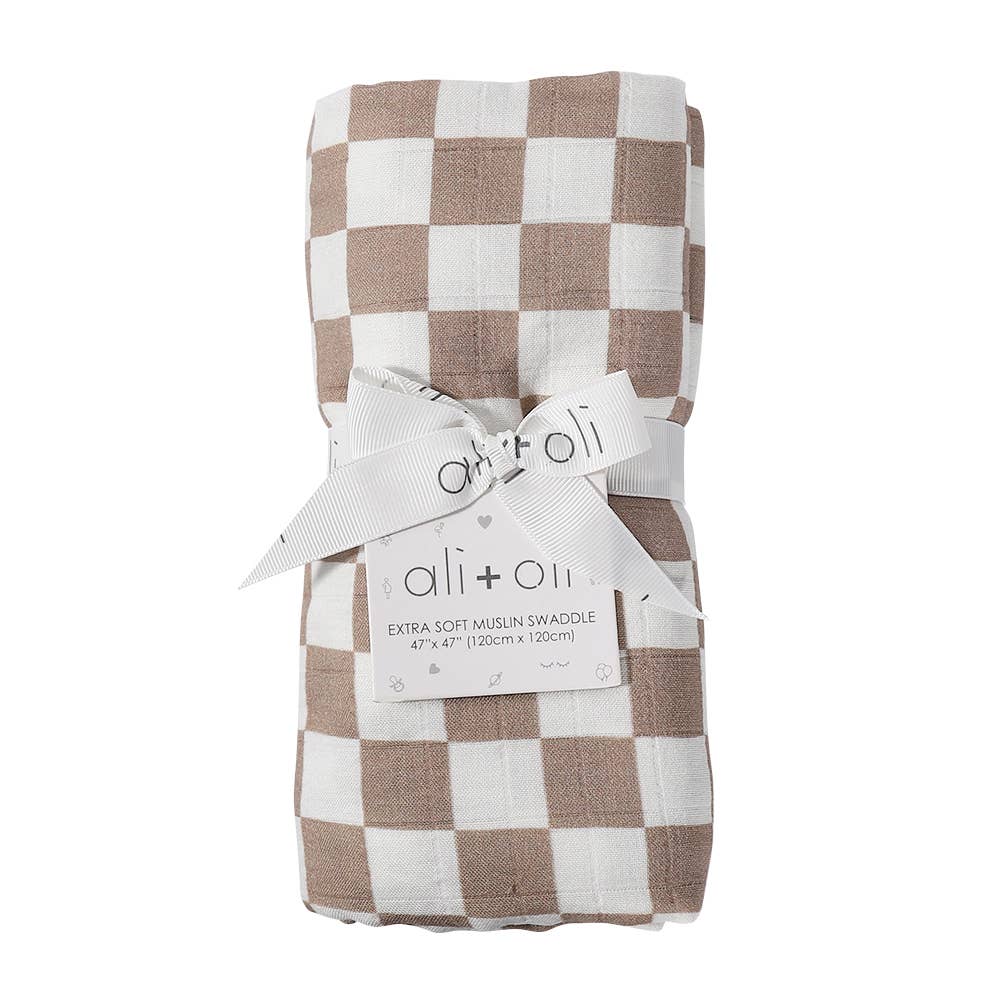 Swaddle Blanket - Mocha
