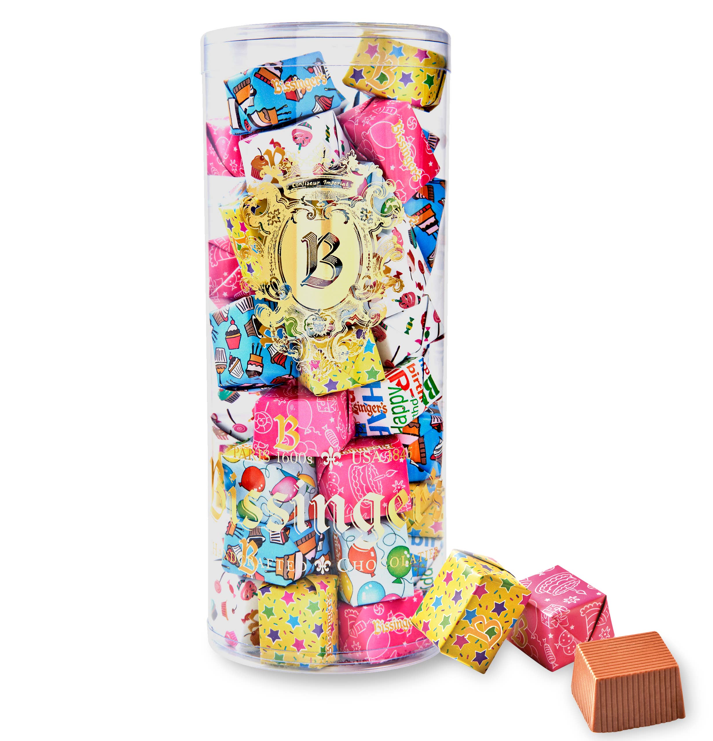 Milk Chocolate Wrapped Birthday Presents