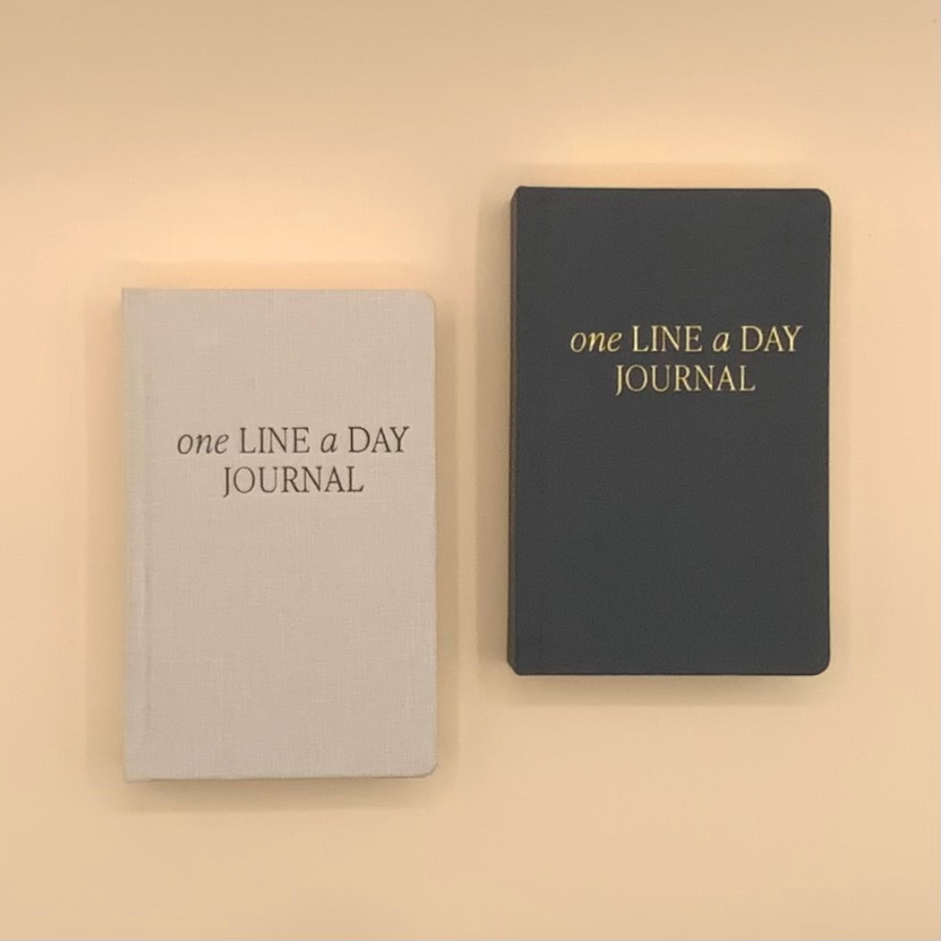 One Line A Day Fabric Journal