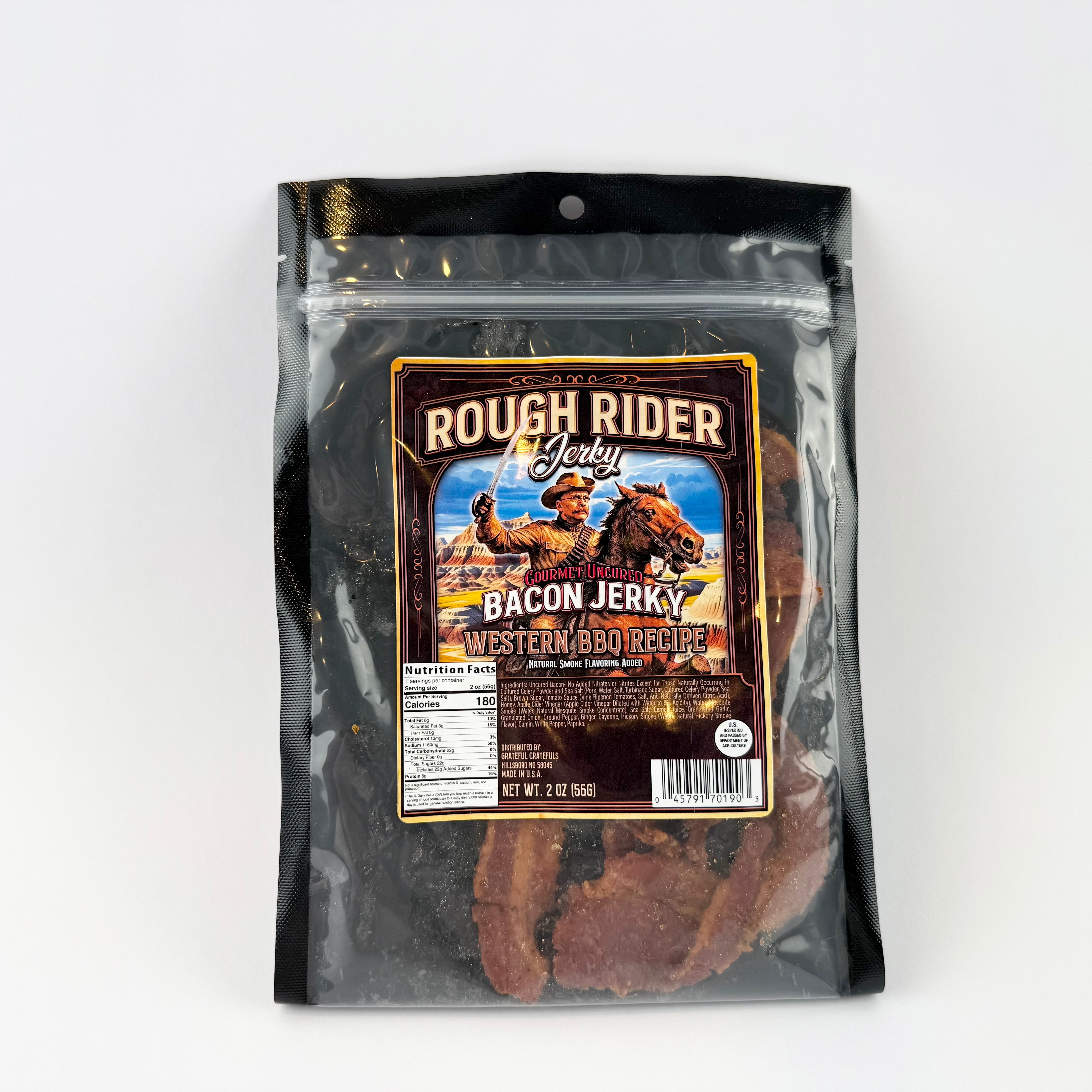Rough Rider Bacon Jerky