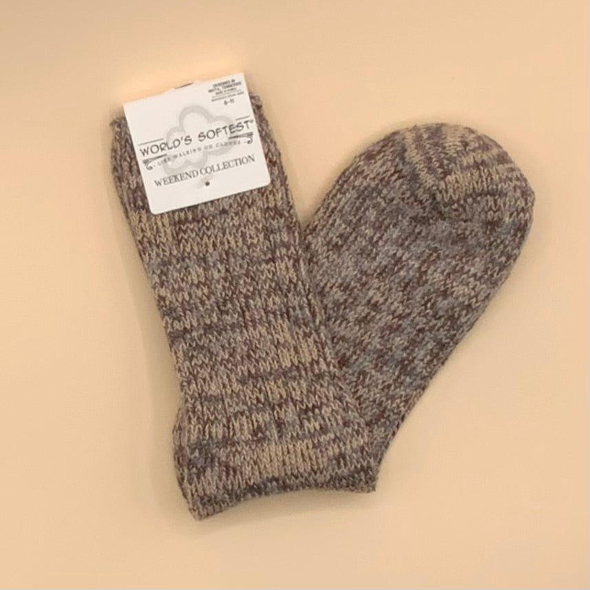 World's Softest Crew Socks