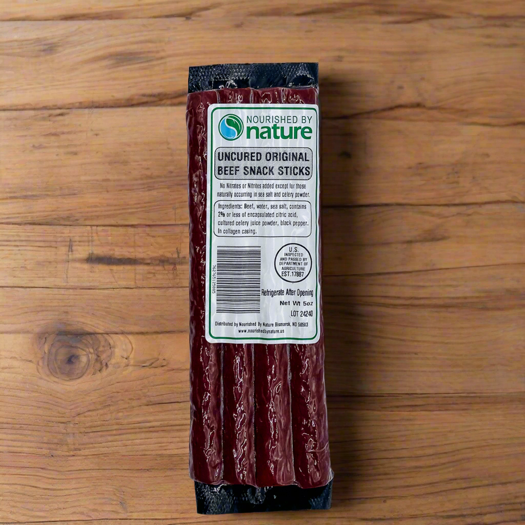 Nourished by Nature Beef Sticks