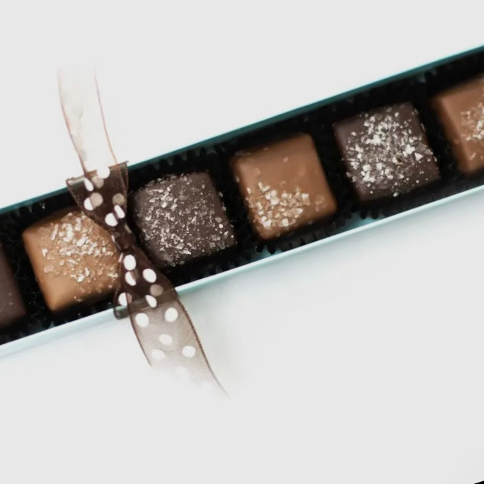 B’s Chocolate Dipped Caramels