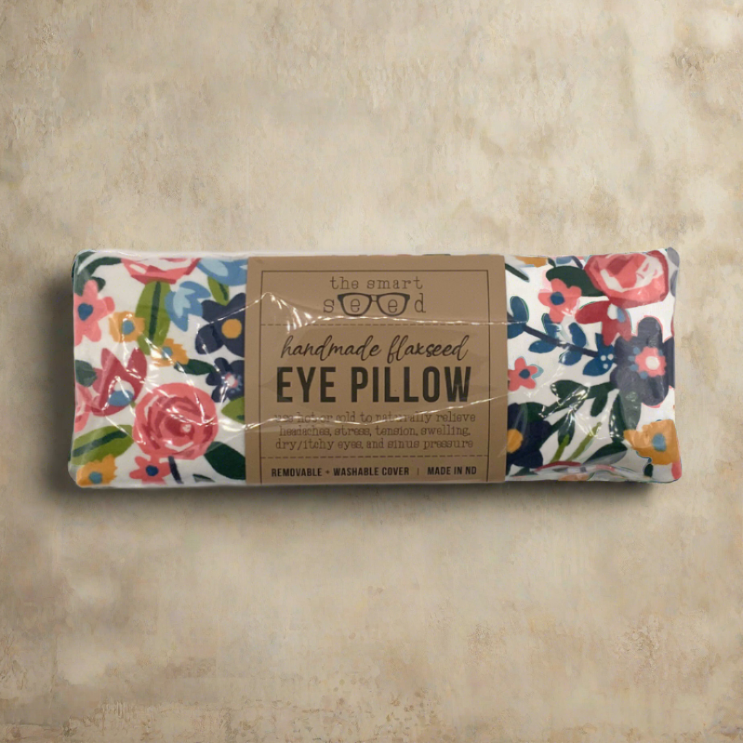 floral flaxseed eye pillow from The Smart Seed