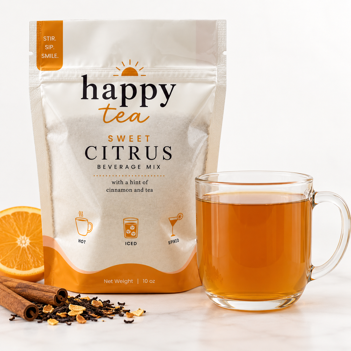 Happy Tea - Sweet Citrus Drink Mix