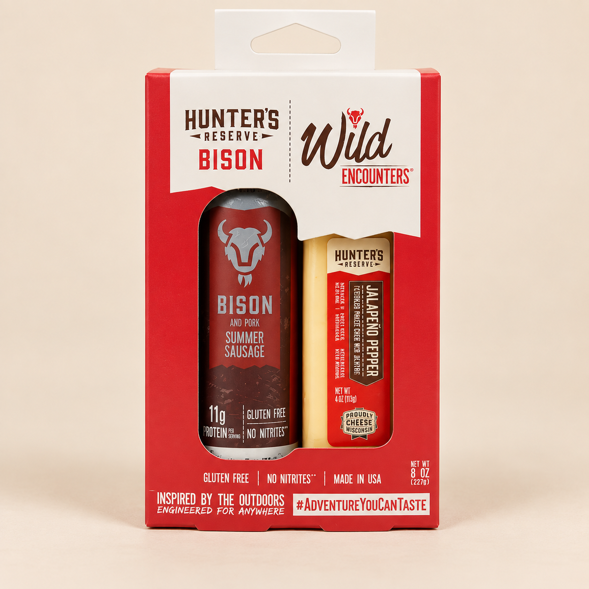 Wild Encounters Bison & Cheese