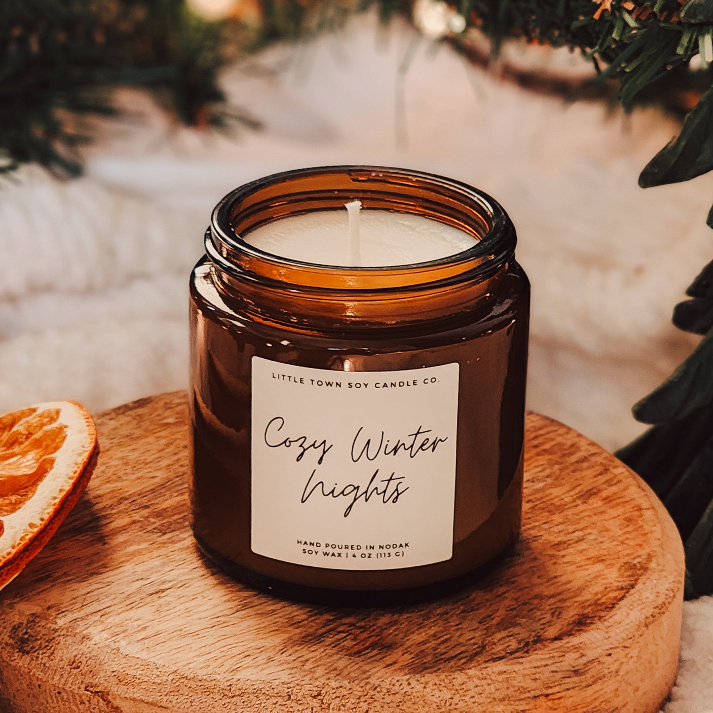 Cozy Winter Nights Candle