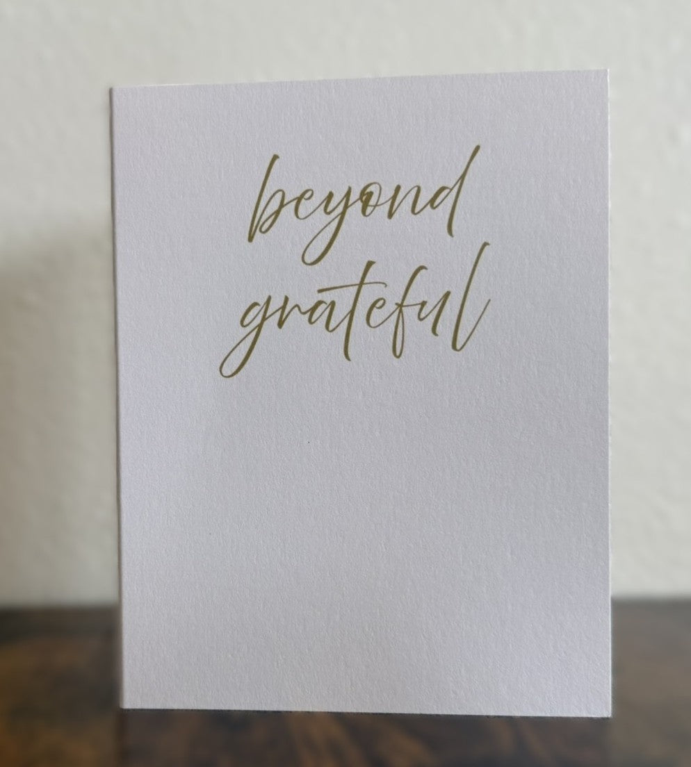 Greeting Card Options