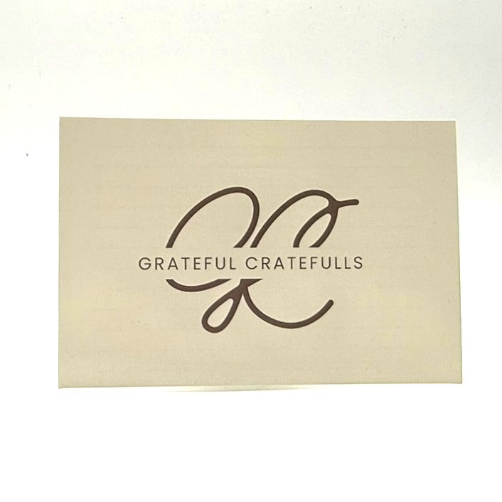 Greeting Card Options