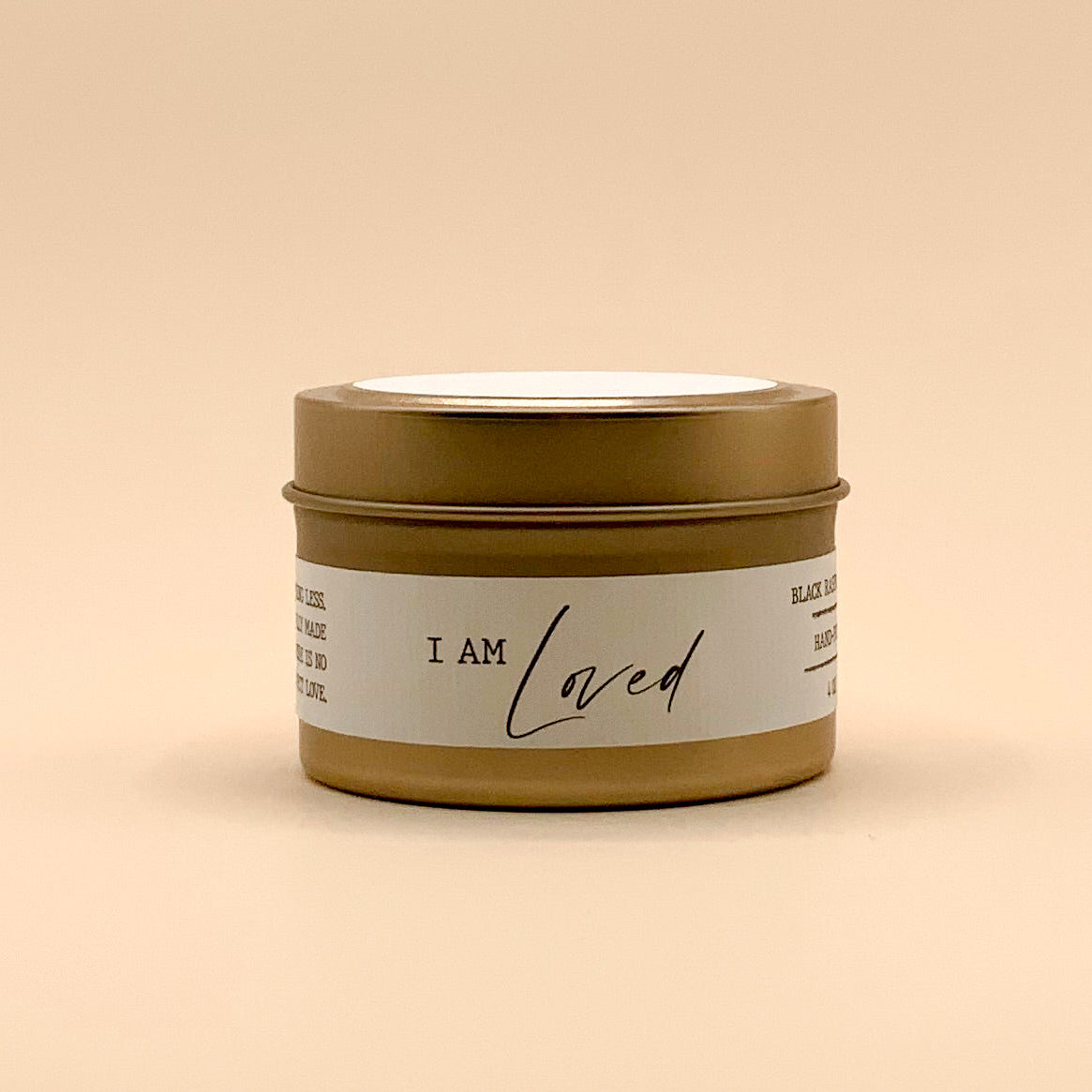 I am loved candle