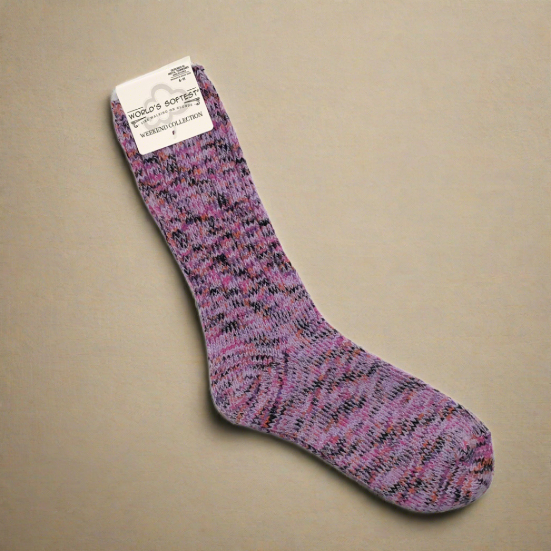 lavender crew World's Softest Socks
