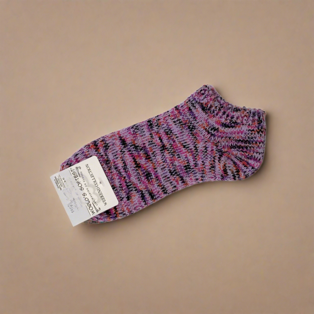 lavender low cut World's Softest Socks
