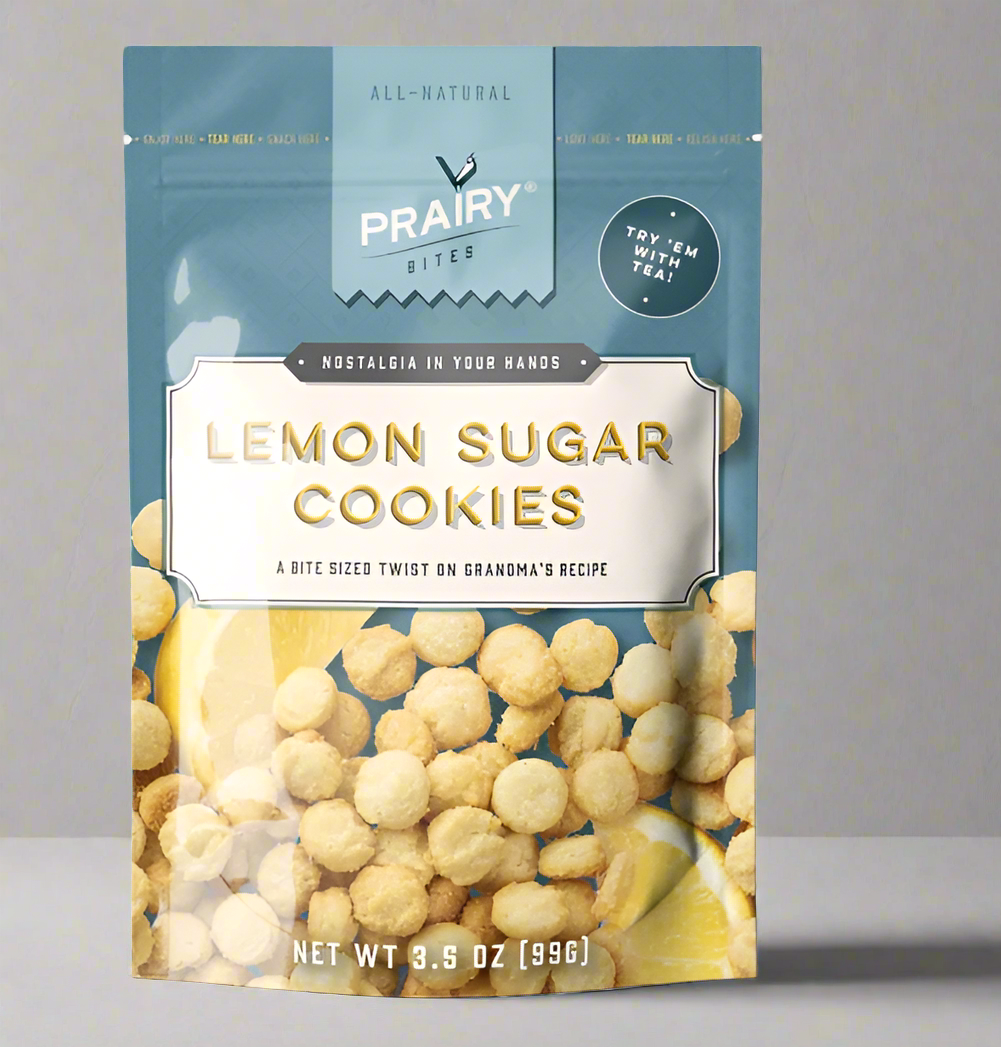 Lemon Sugar Cookie Bites Prairy 