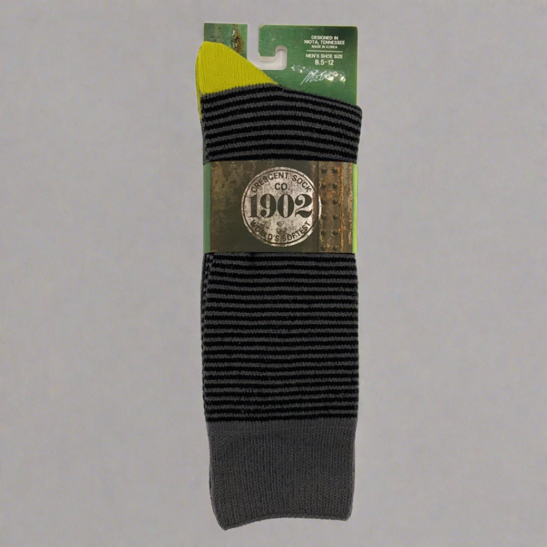 Black, Grey, Green Men's World's Softest Socks