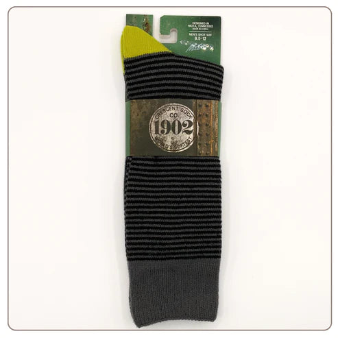 Black, Grey, Green Men's World's Softest Socks 