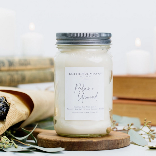 Relax and Unwind Soy Candle